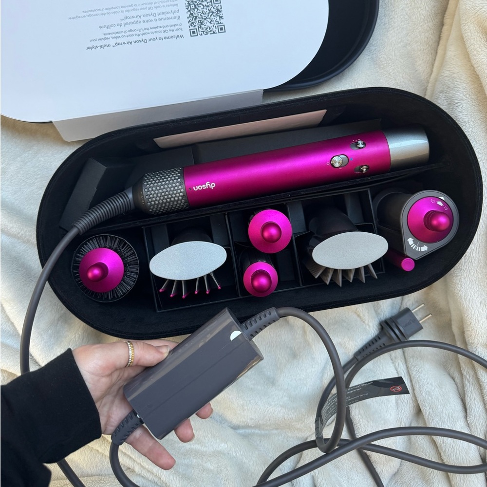 Authentic Dyson Airwrap Complete multi-styler and dryer (Fuchsia/Nickel)